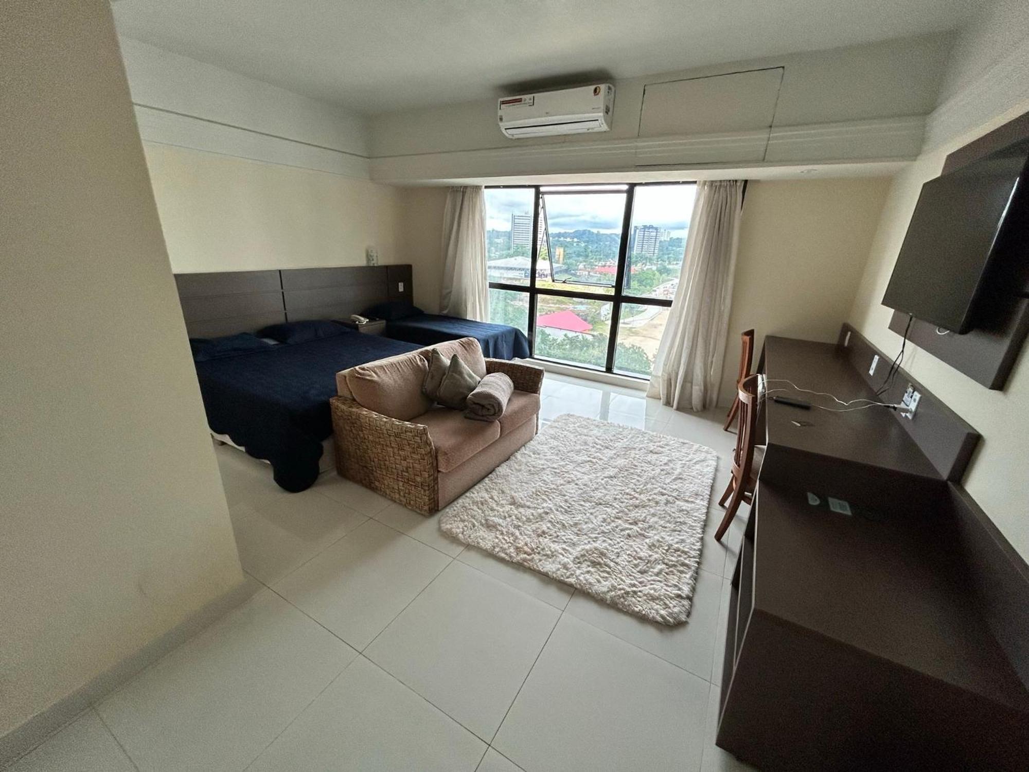 Tropical Executive Flat Vista Incrivel Para A Orla Manaus Luaran gambar